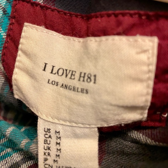 Women’s cropped flannel M - Picture 5 of 5